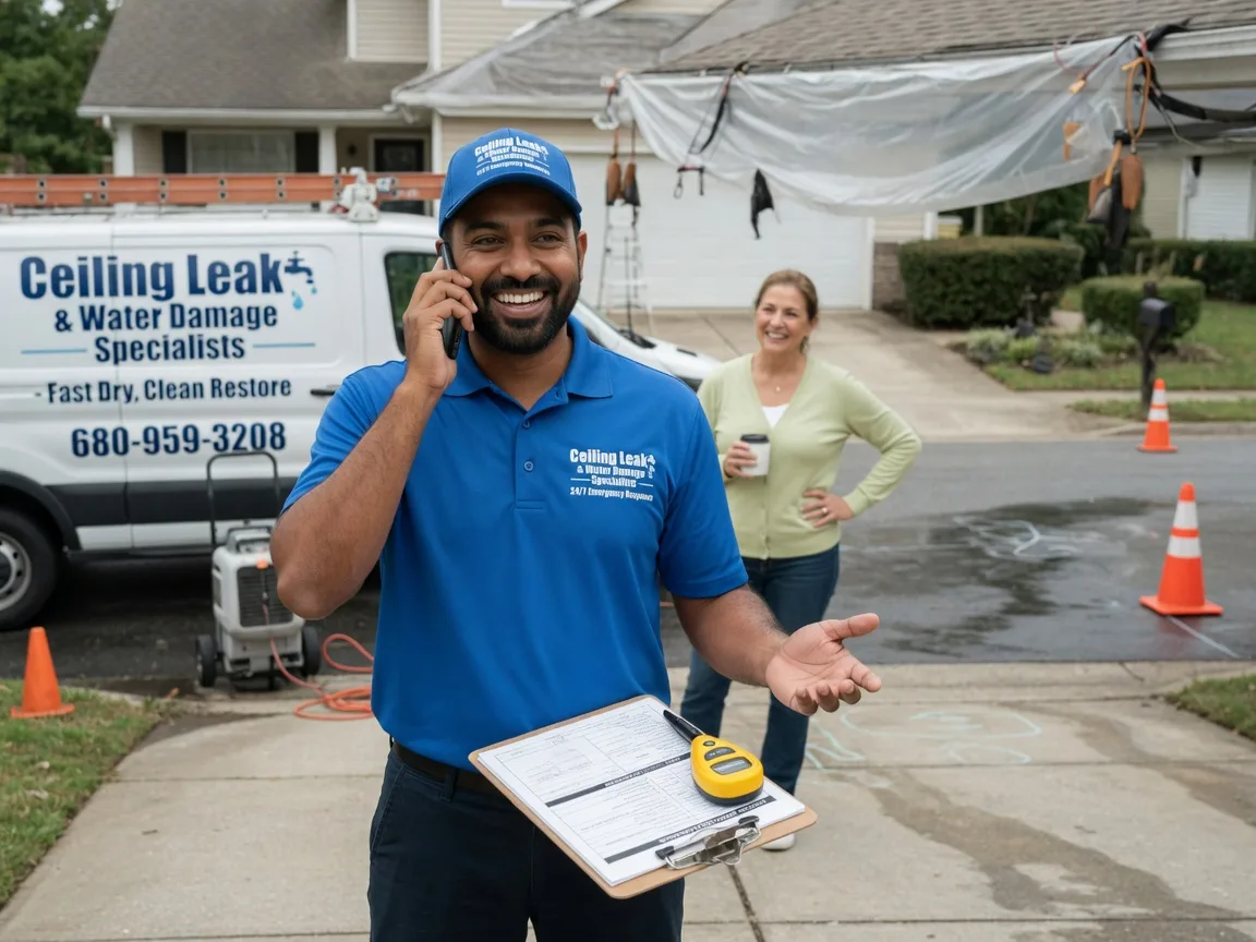 Ceiling Leak Cleanup Dolomite, AL FAQs